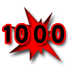 You made 1000 clicks