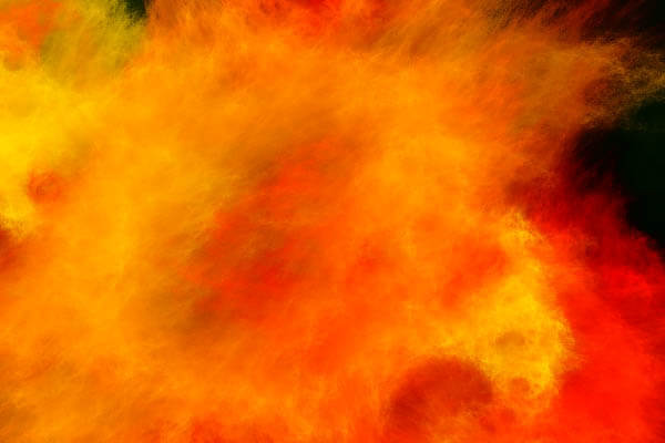 Fractal art - Burning mold