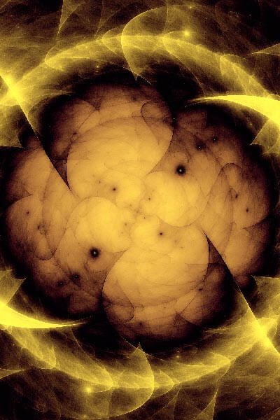 Fractal art - Electric sphere