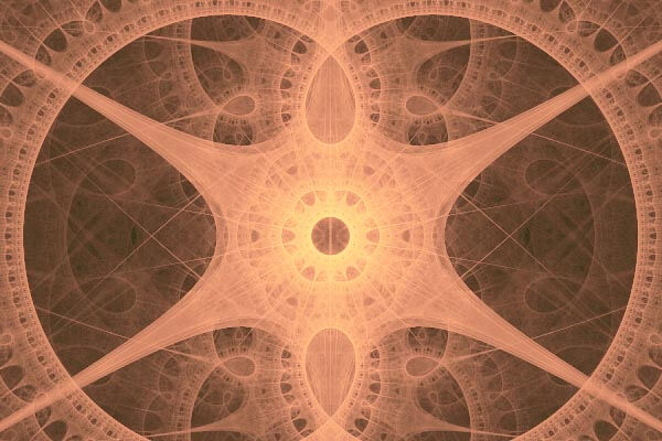 Fractal art - Infinite star