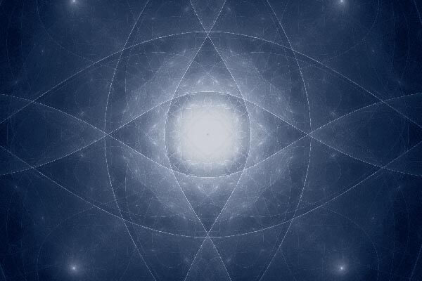 Fractal art - Light flower