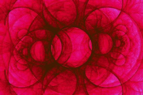 Fractal art - Tornado of Circles